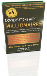 Conversations with Millionaires Jason Oman Mike Litman book cover
