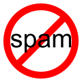 No spam allowed
